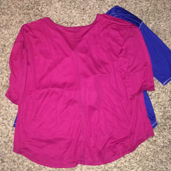 NWOT Plus size quick dry workout tops - Picture 3 of 4
